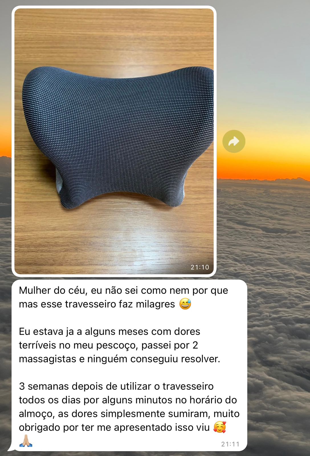 Depoimento real - Dores no pescoço resolvidas em 3 semanas